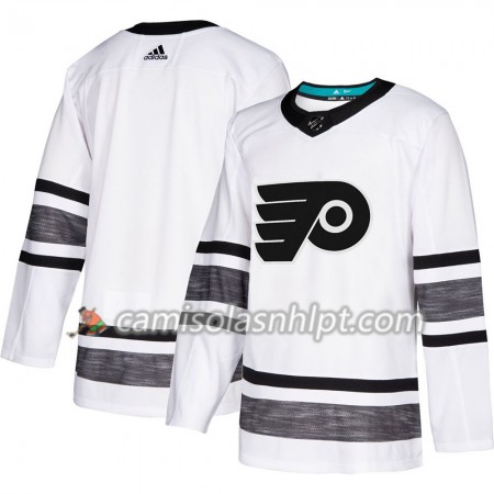 Camisola Philadelphia Flyers Blank 2019 All-Star Adidas Branco Authentic - Homem